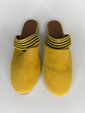 RoHo Made in Kenya Slip On Mules Slides Shoes Women Size 41 US 10 Flat Sole